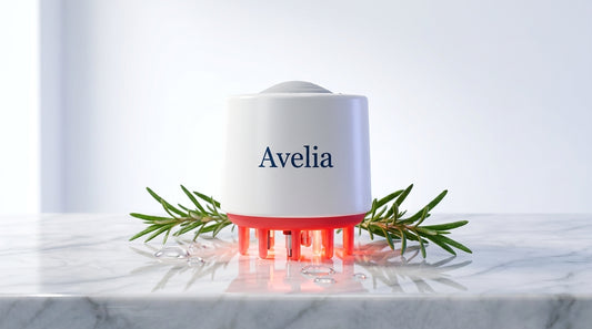 Vibrating Red light Electric Scalp Massager